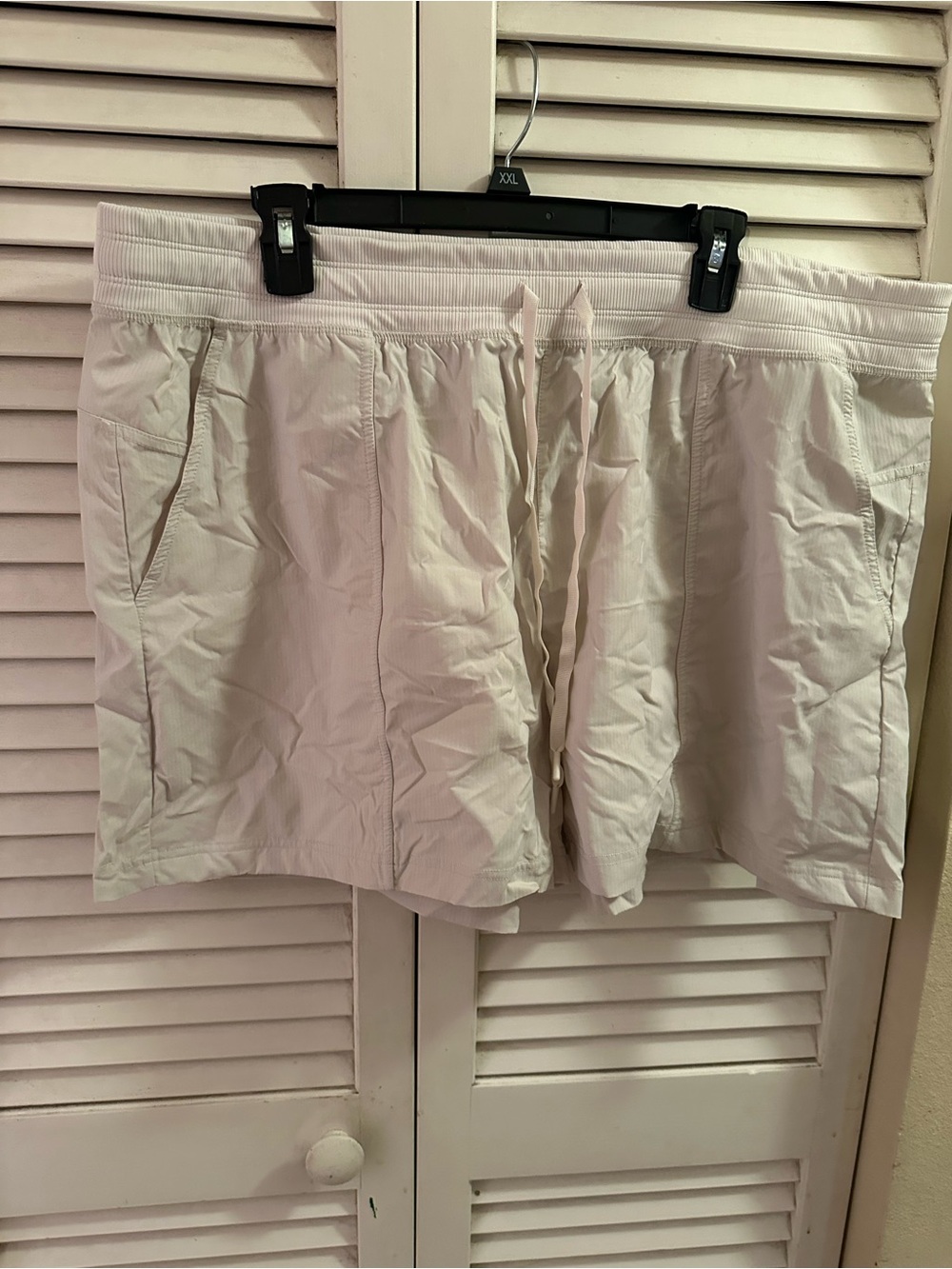 Women’s Tan Drawstring Shorts